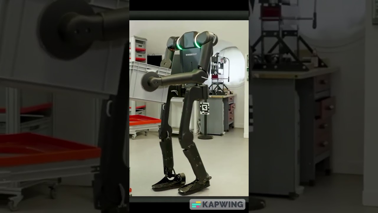 Discover the Latest Calvin 40 AI Robot with Exoskeleton System in AI ...