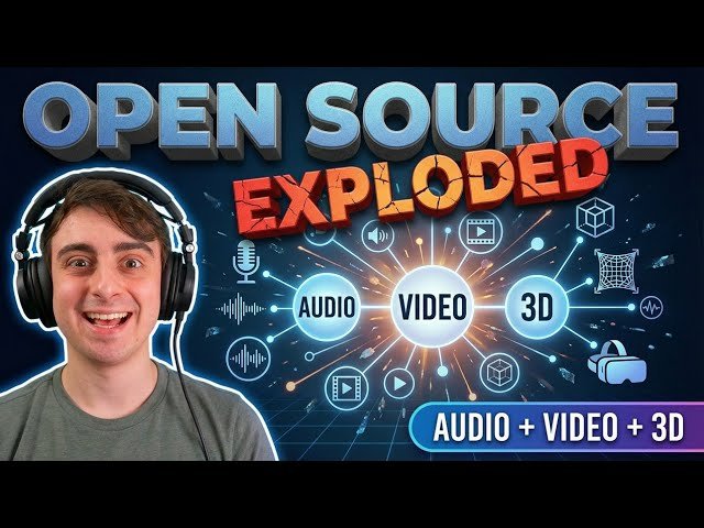 The Explosive Growth of Open Source AI: Audio, Video, and 3D Technology ...
